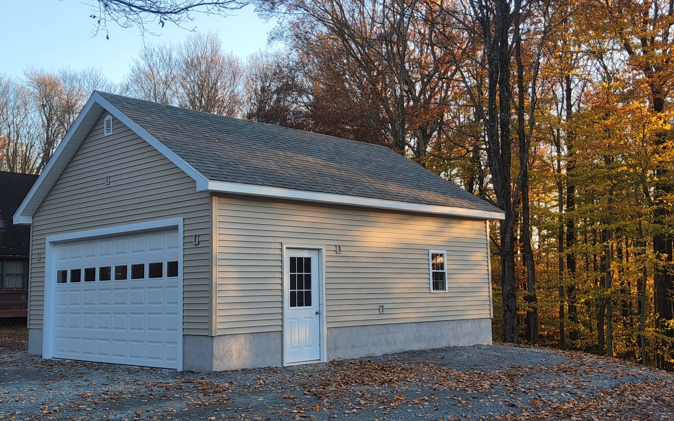 single car garage